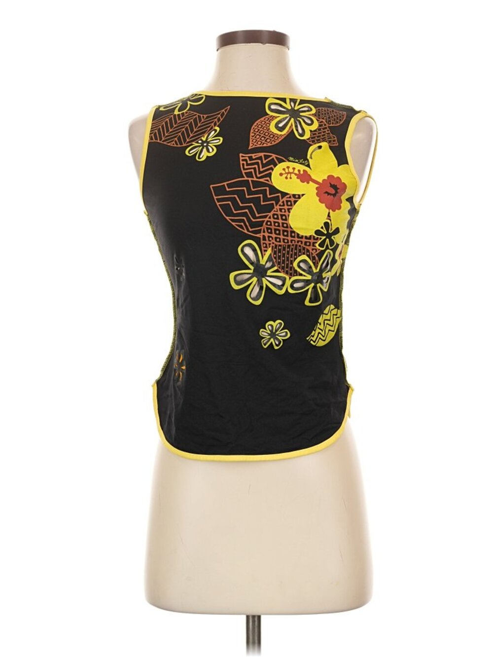 LUXURY Top Cutout FLORAL VINTAGE Y2K BOHO WHIMSICAL FAIRYCORE FESTIVAL EUC RARE